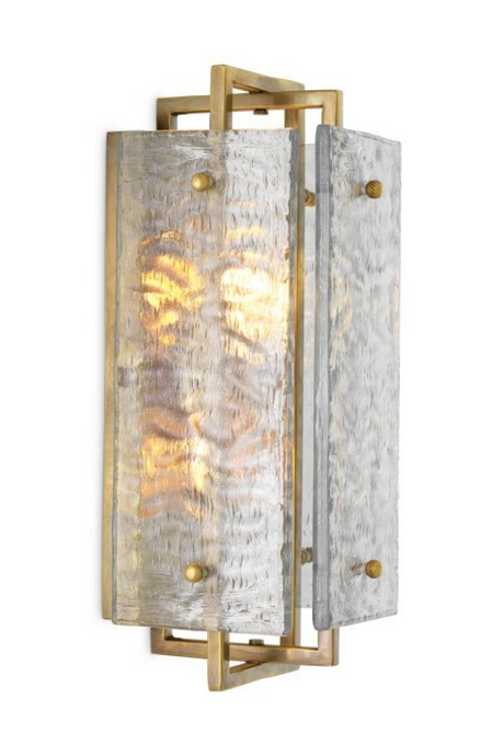 Rectangular Glass Wall Lamp | Eichholtz Solara | Oroa.com
