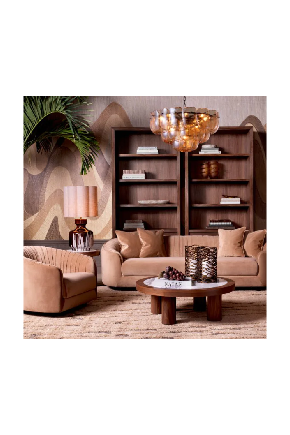 Brown Wool Carpet | Eichholtz Coralie | Oroa.com