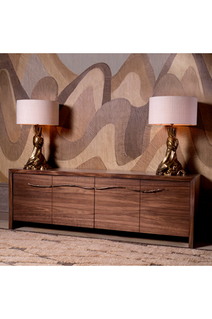 Walnut Veneer 4-Door Dresser | Eichholtz Charford | Oroa.com