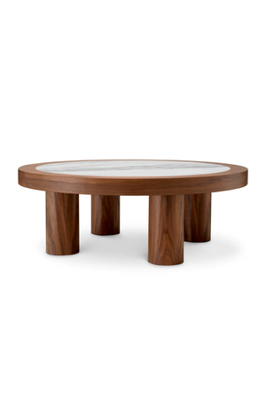 Oak Veneer Marble Coffee Table | Eichholtz Presedio | Oroa.com