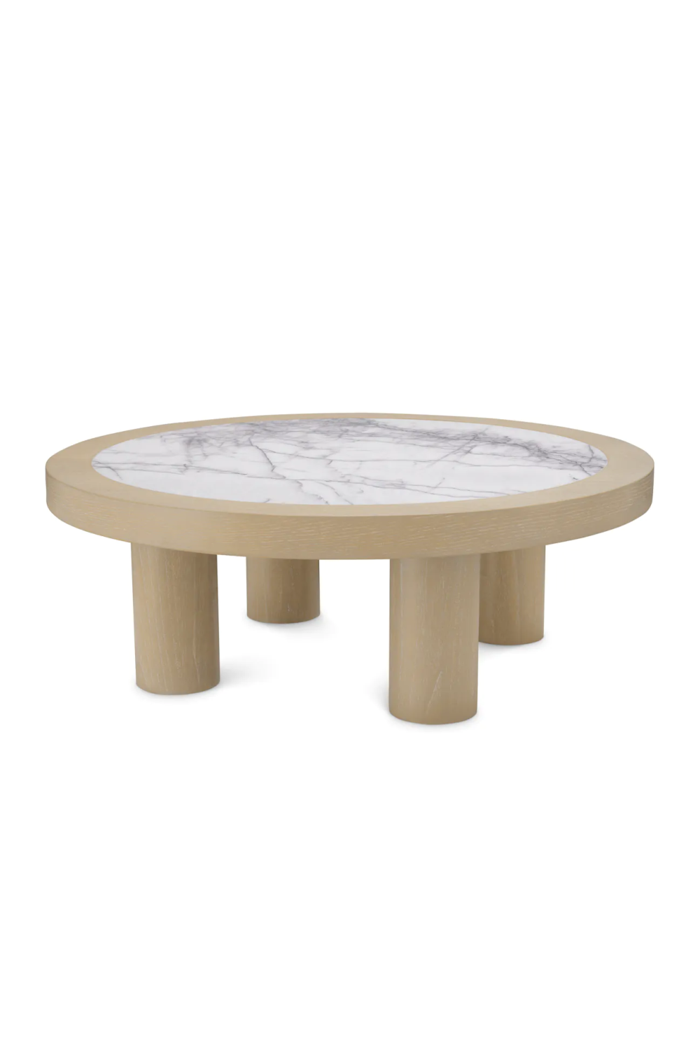 Oak Veneer Marble Coffee Table | Eichholtz Presedio | Oroa.com