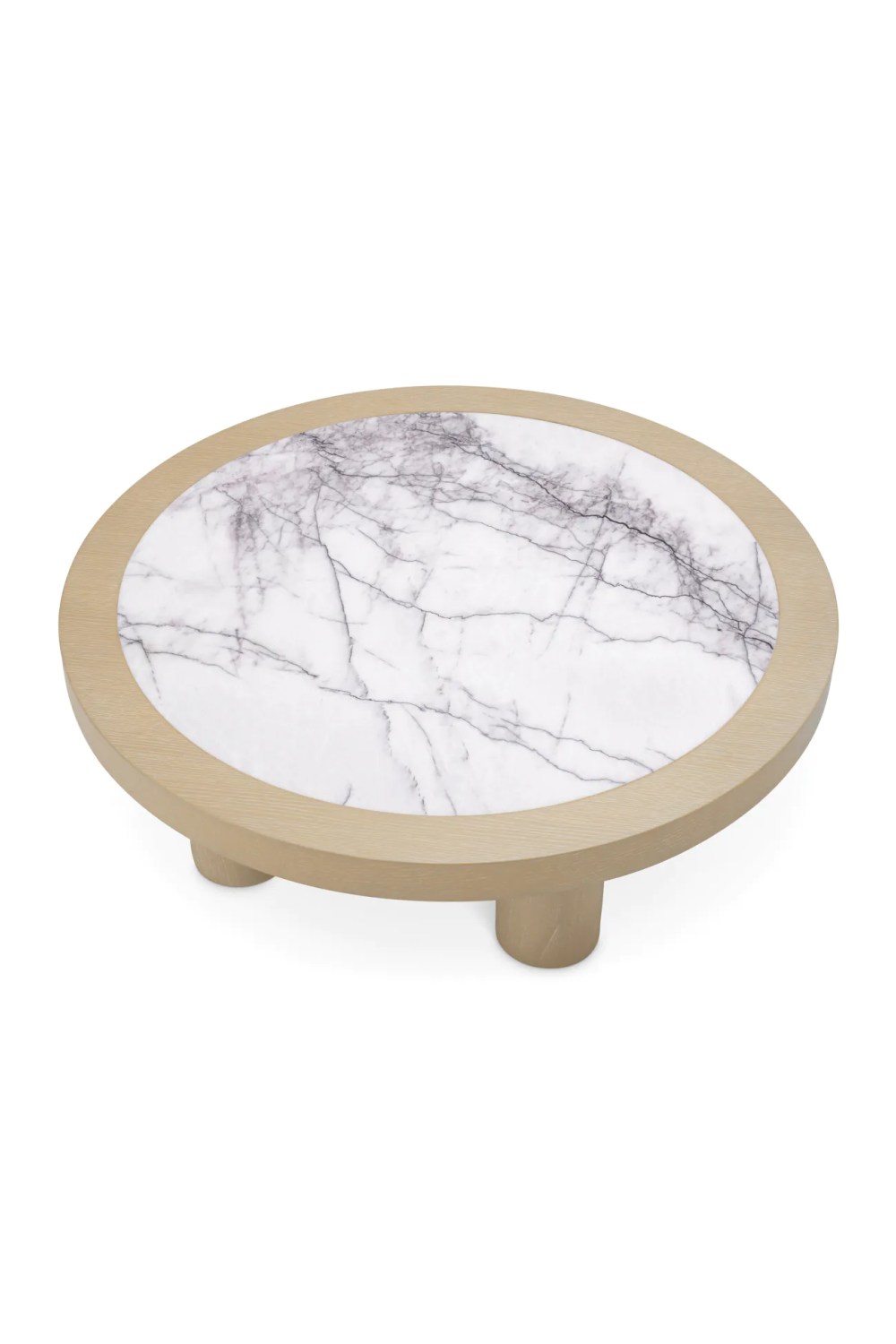 Oak Veneer Marble Coffee Table | Eichholtz Presedio | Oroa.com