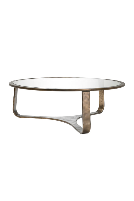 Aluminum Round Coffee Table | Eichholtz Cambronne | Oroa.com