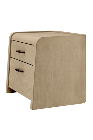 Oak 2-Drawer Nightstand | Eichholtz Joane | Oroa.com