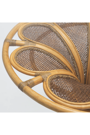 Natural Rattan Pedestal Center Table | Eichholtz Colony | Oroatrade.com