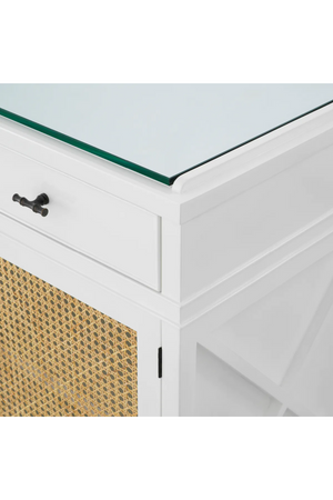 Natural Cane 4-Door Dresser | Eichholtz Bahamas | Oroa.com