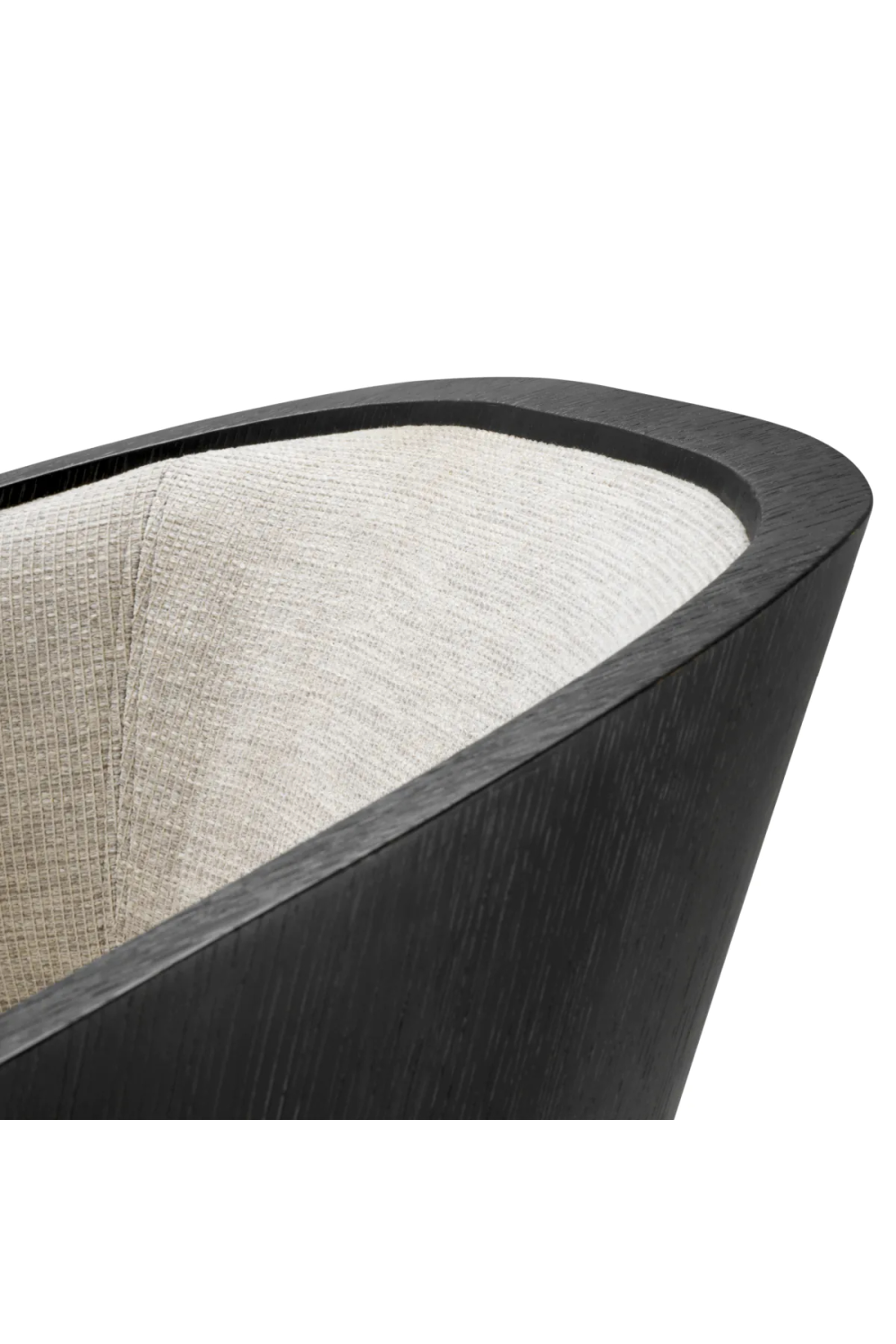 Dark Gray Oak Lounge Chair | Oroa.com
