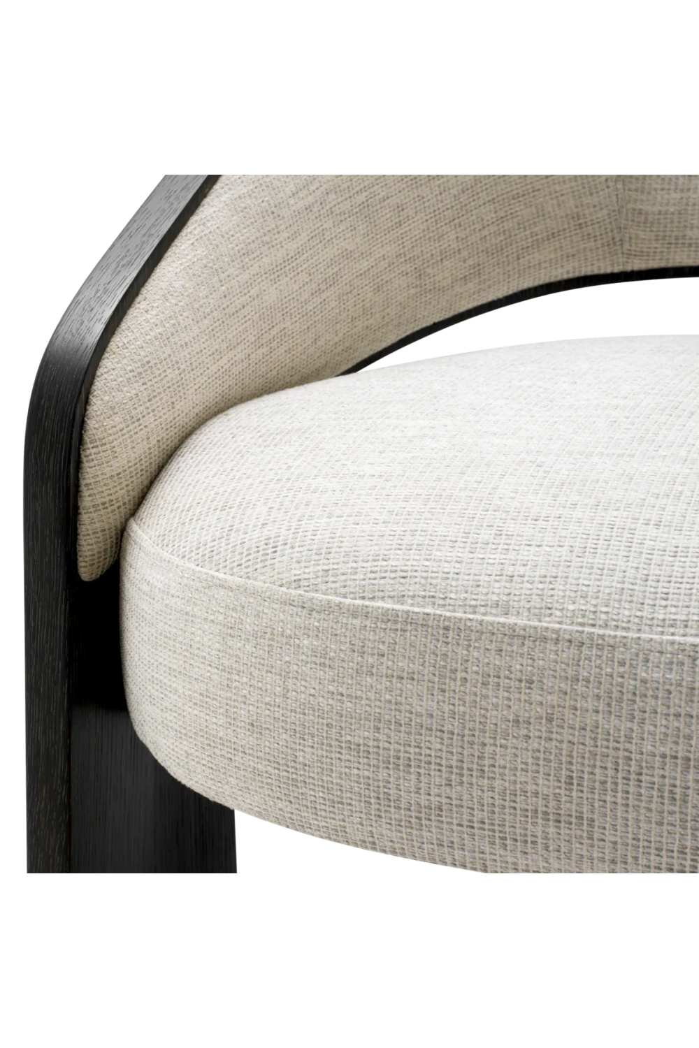 Dark Gray Oak Lounge Chair | Oroa.com