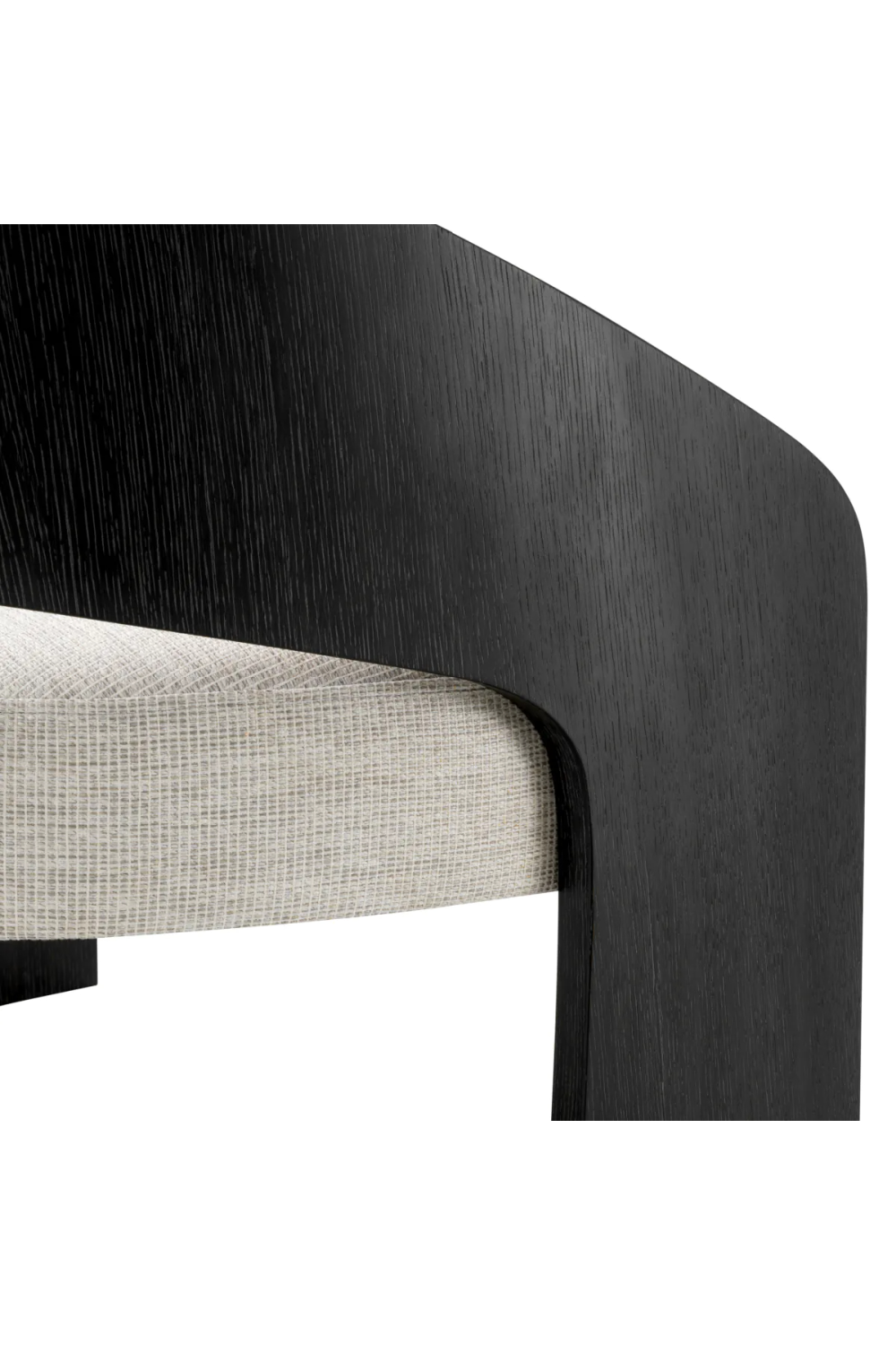 Dark Gray Oak Lounge Chair | Oroa.com