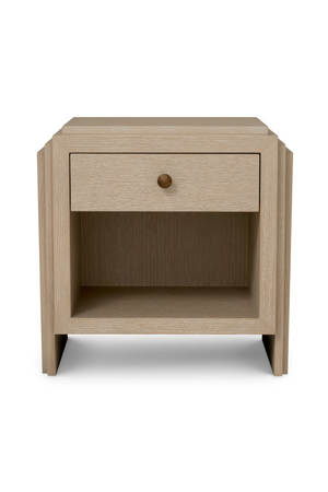 1-Drawer Oak Nightstand | Eichholtz ArtDeco | Oroa.com