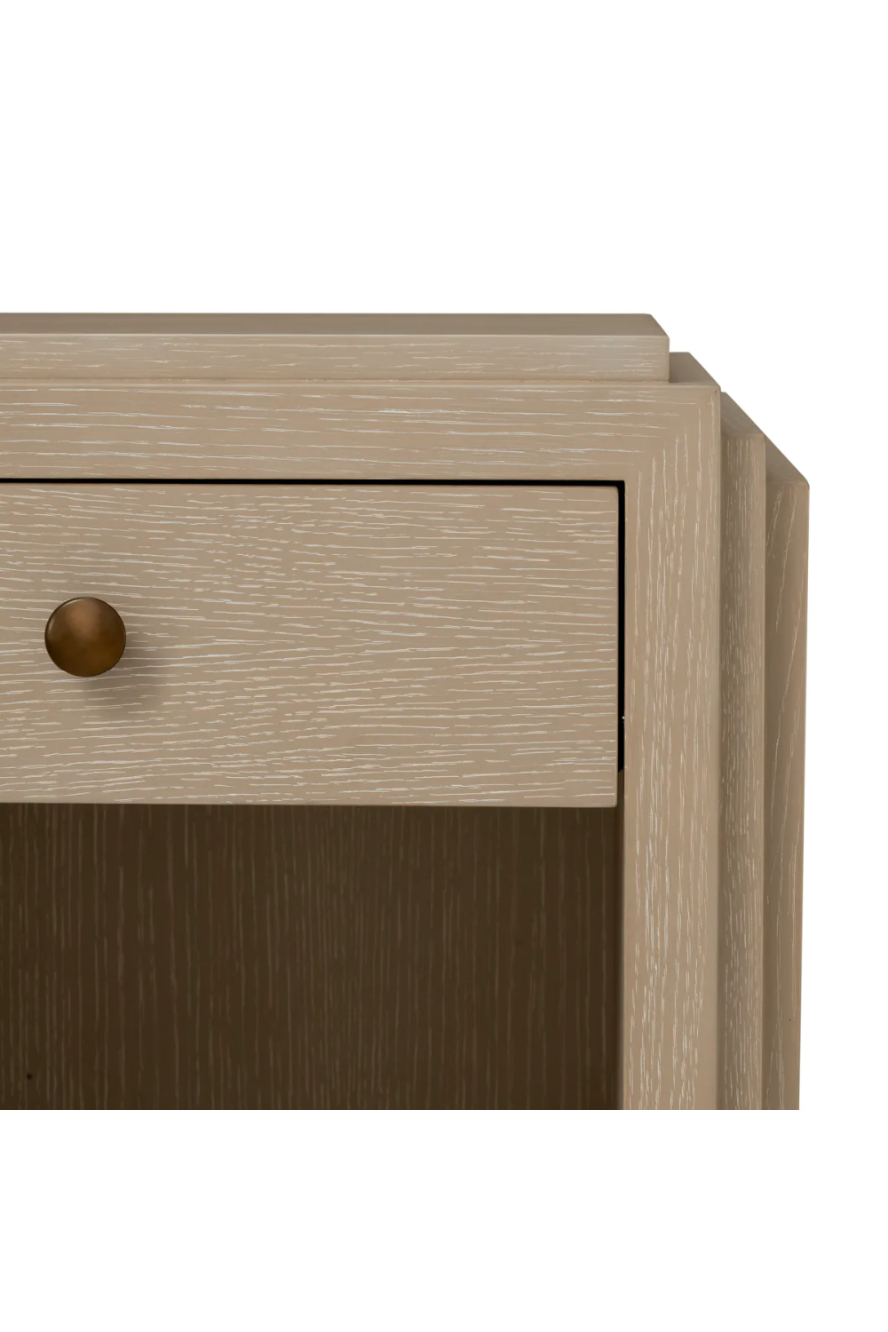 1-Drawer Oak Nightstand | Eichholtz ArtDeco | Oroa.com