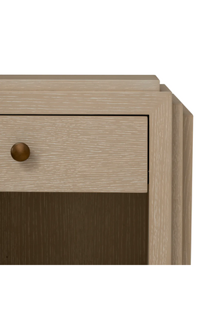 1-Drawer Oak Nightstand | Eichholtz ArtDeco | Oroa.com