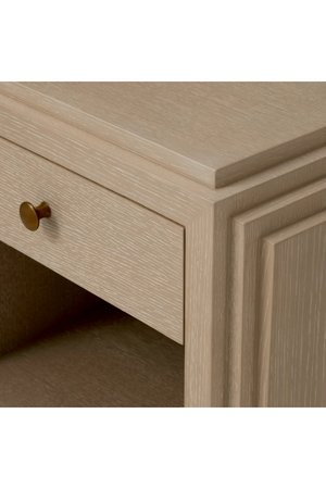1-Drawer Oak Nightstand | Eichholtz ArtDeco | Oroa.com
