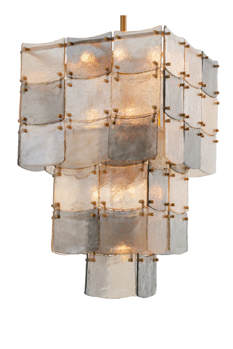 Glass Tiered Chandelier | Eichholtz Laurent | Oroa.com