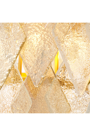 Sugared Glass Chandelier | Eichholtz Rhombus | Oroa.com