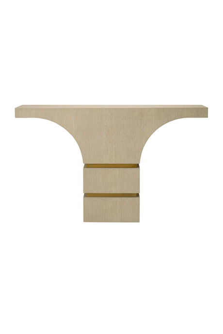 Washed Oak Veneer Console Table | Eichholtz Thaddeus | Oroa.com