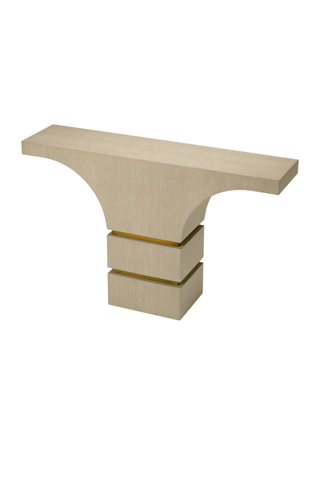 Washed Oak Veneer Console Table | Eichholtz Thaddeus | Oroa.com