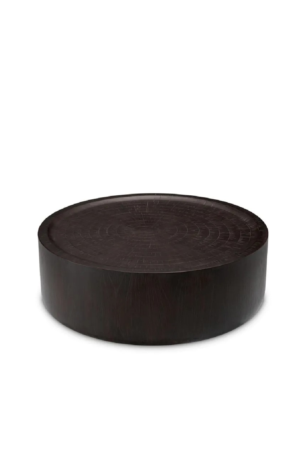 Dark Brown Round Coffee Table | Eichholtz Chambord | Oroa.com