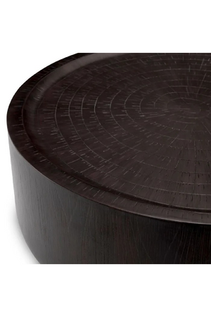 Dark Brown Round Coffee Table | Eichholtz Chambord | Oroa.com