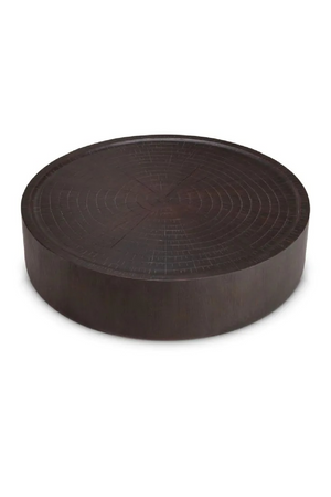 Dark Brown Round Coffee Table | Eichholtz Chambord | Oroa.com