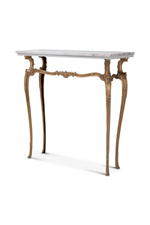 Carved Vintage Brass Console Table | Eichholtz Fabiola | Oroa.com