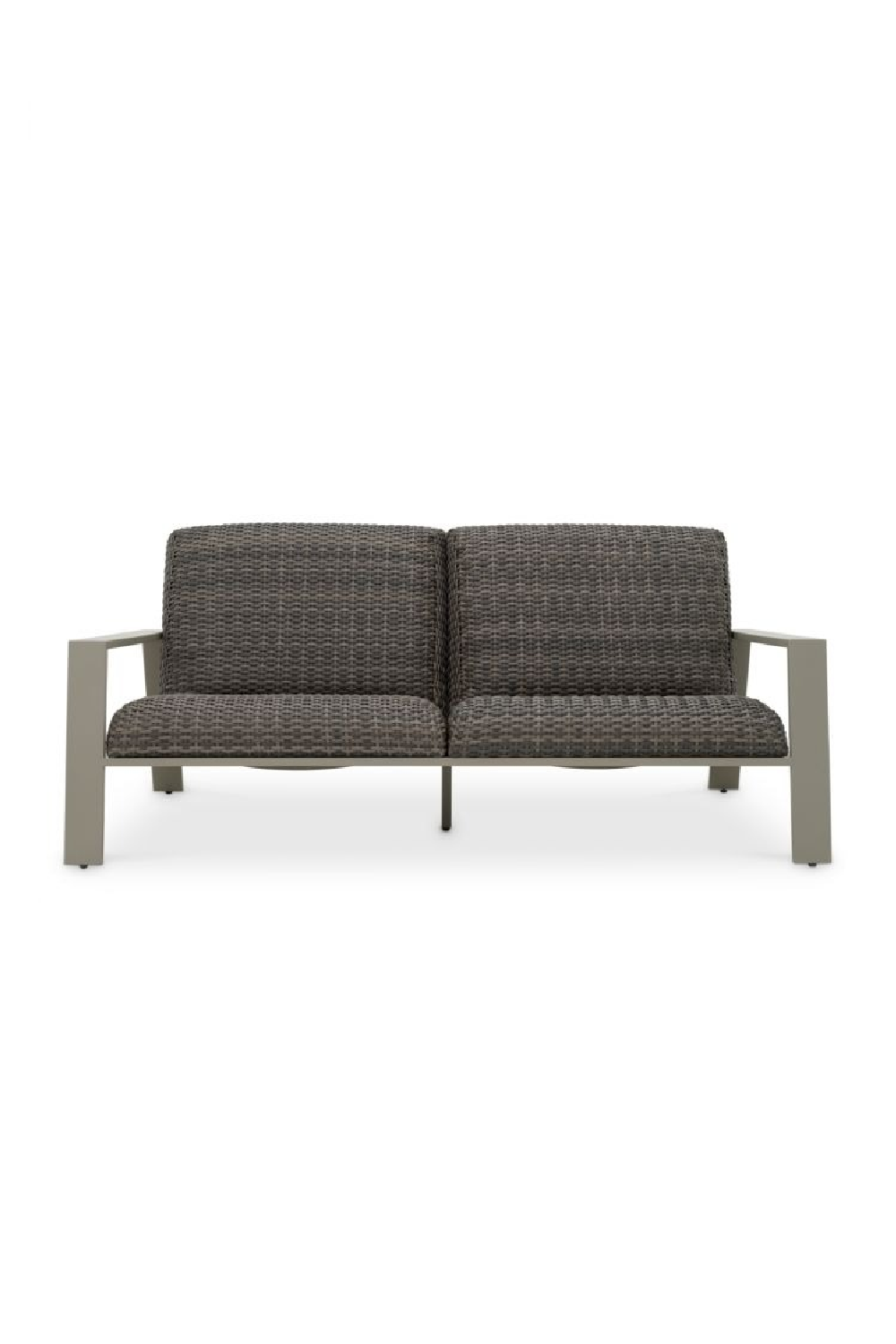 Gray Rattan Outdoor Sofa | Eichholtz Belle Vue | Oroa.com