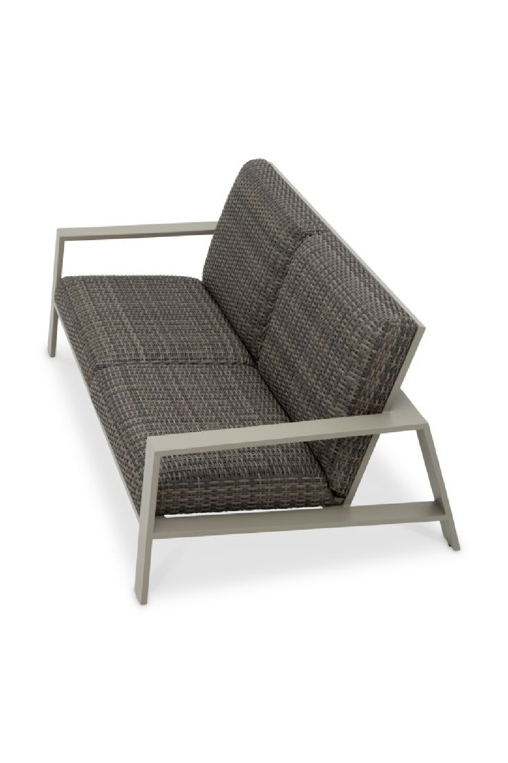 Gray Rattan Outdoor Sofa | Eichholtz Belle Vue | Oroa.com