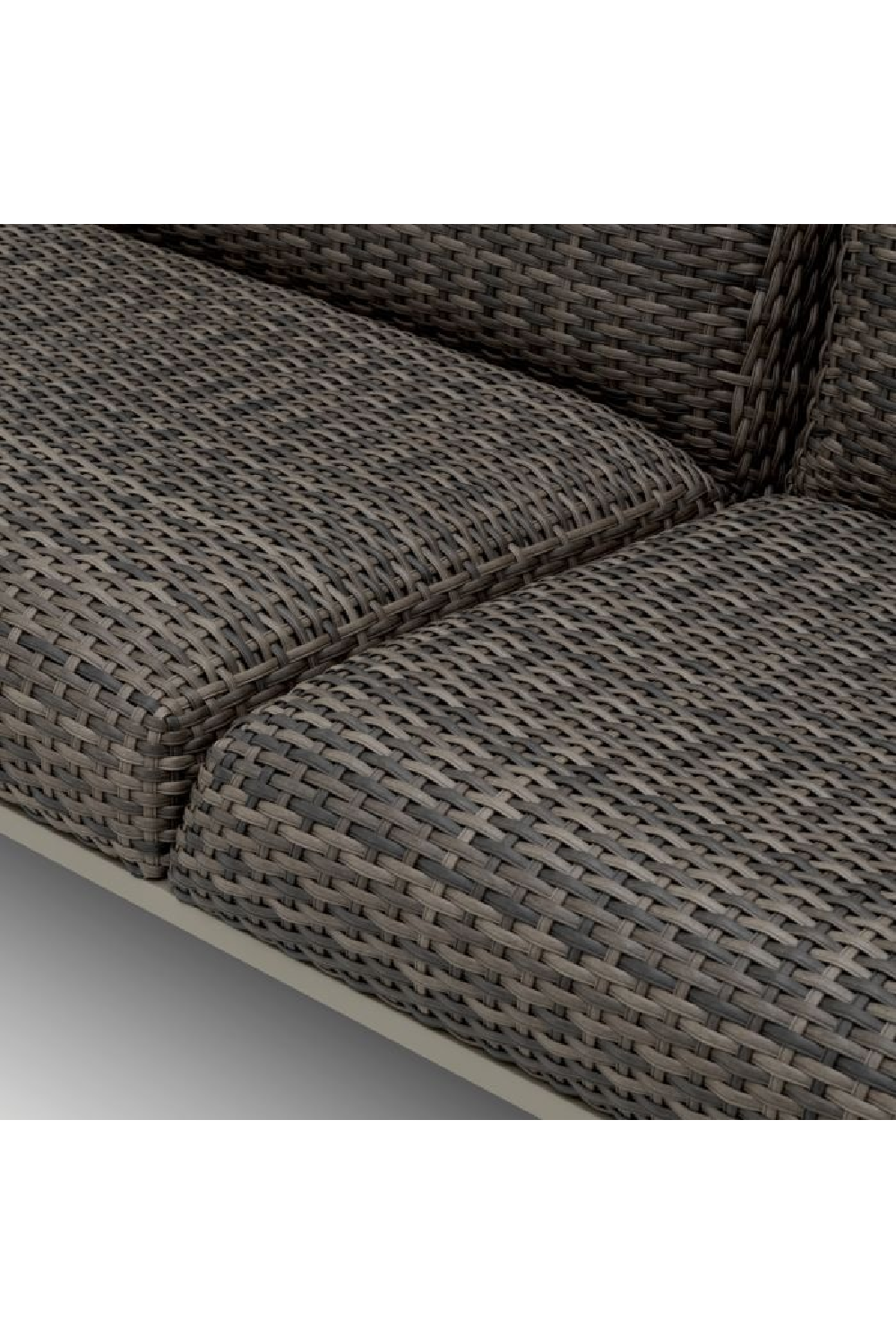 Gray Rattan Outdoor Sofa | Eichholtz Belle Vue | Oroa.com