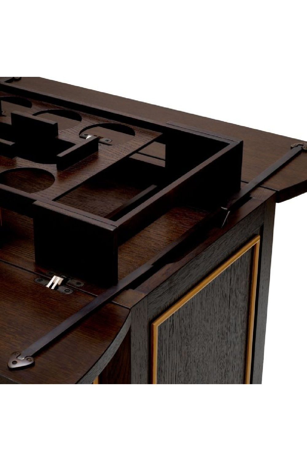 Brown Oak Trolley | Eichholtz Galliano | Oroa.com