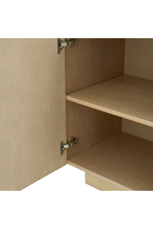 Ribbed Oak 4-Door Dresser | Eichholtz Dimitrios | Oroa.com