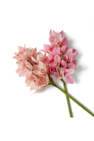 Pink Artificial Orchids Bouquet (36pcs) | Eichholtz Cymbidium | Oroa.com