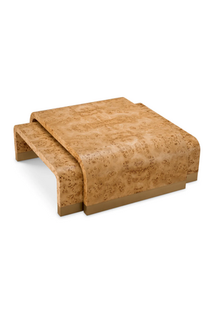 Mappa Burl Coffee Table Set (3) | Eichholtz Quinton | Oroa.com