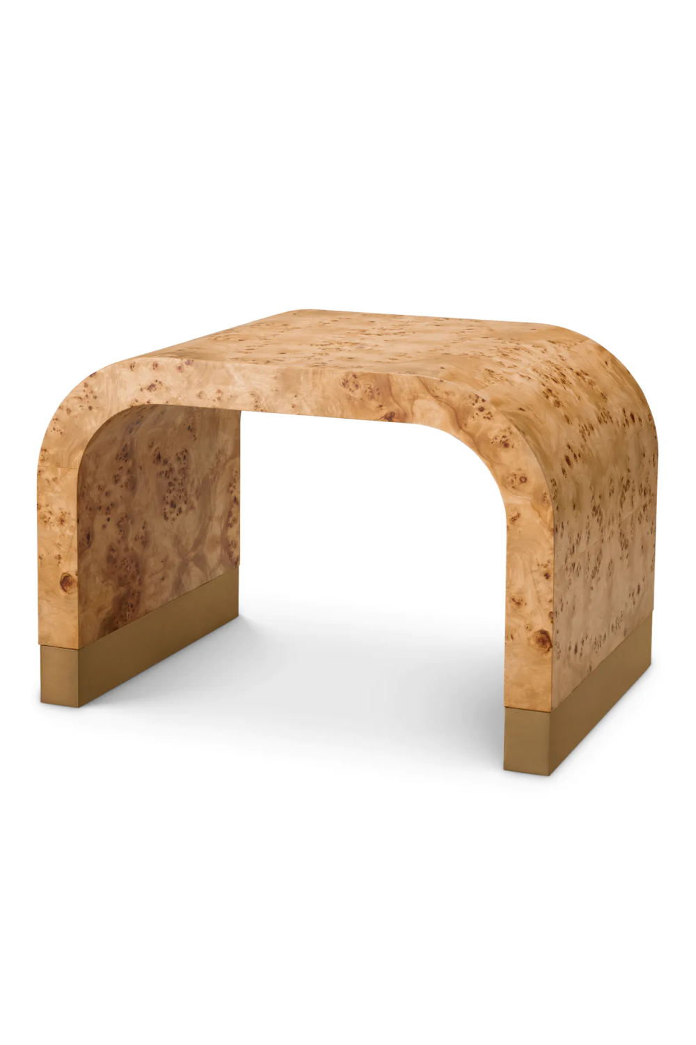 Arched Mappa Burl Side Table | Eichholtz Quinton | Oroa.com