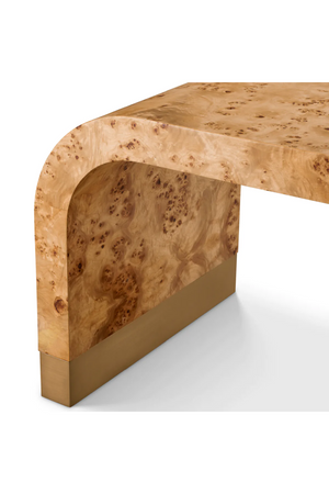 Arched Mappa Burl Side Table | Eichholtz Quinton | Oroa.com