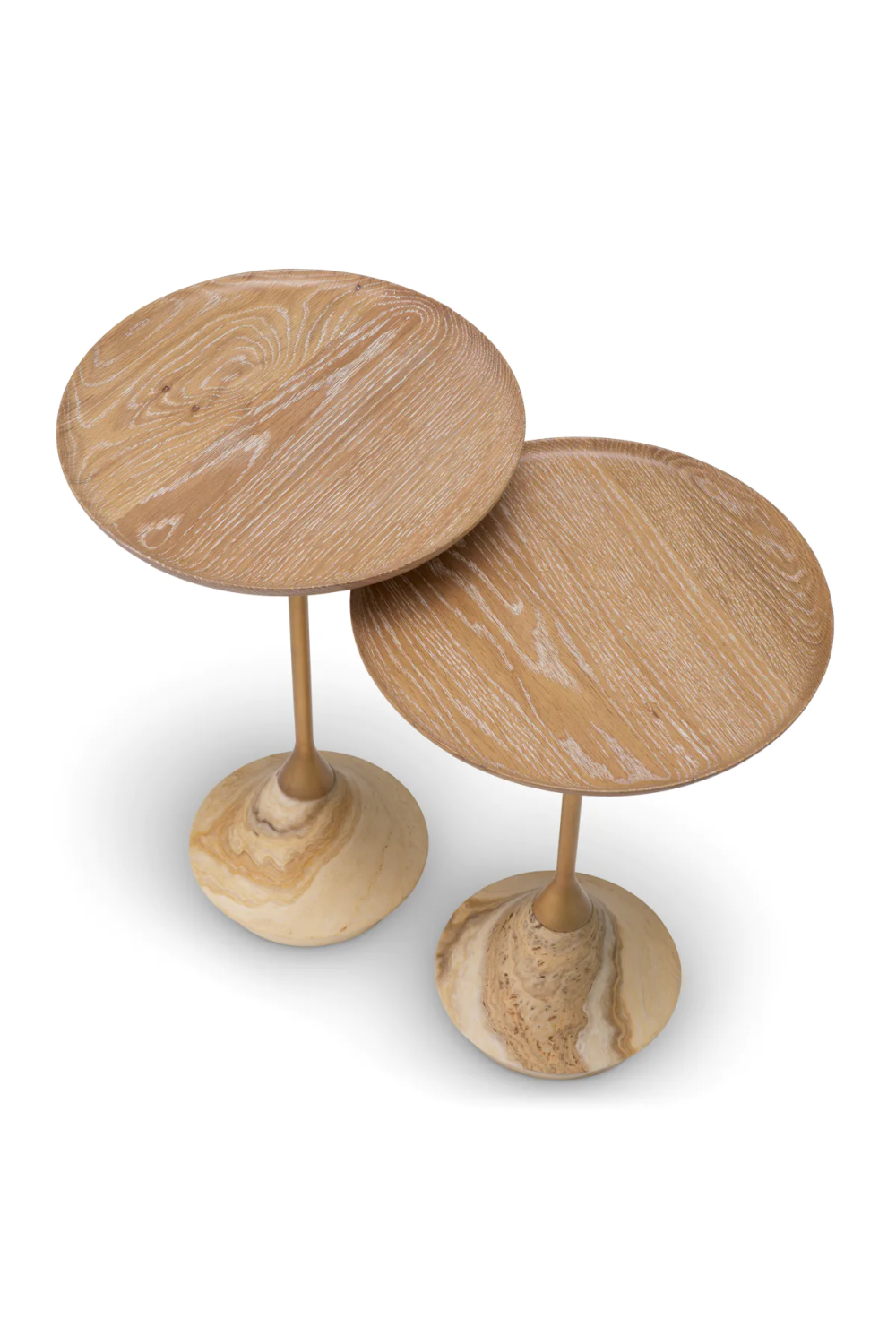Marble Side Table set of 2 | Eichholtz Puglia | Oroa.com