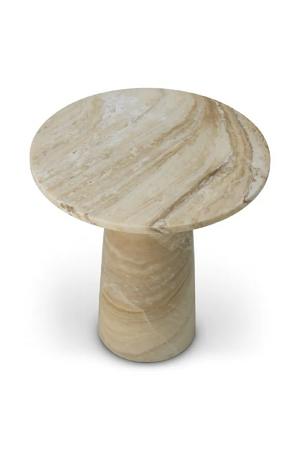 Marble Pedestal Side Table | Eichholtz Terry | Oroa.com