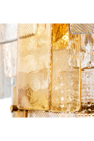 Textured Glass Chandelier | Eichholtz Cassiano | Oroa.com