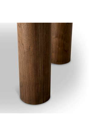 Round Walnut Veneer Dining Table | Eichholtz Presedio | Oroa.com