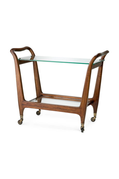 Wooden Framed Glass Trolley | Eichholtz Julianne | Oroa.com