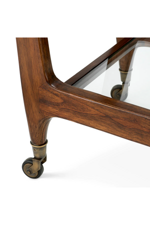 Wooden Framed Glass Trolley | Eichholtz Julianne | Oroa.com