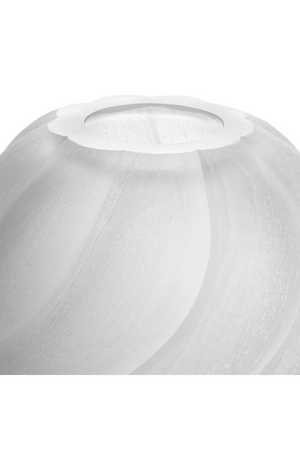 Frosted White Vase | Eichholtz Sicilia | Oroa.com