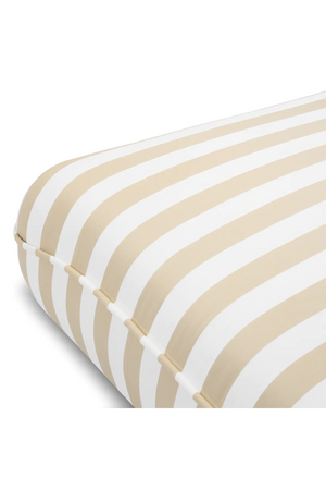 Beige Stripes Outdoor Pouf | Eichholtz Relax | Oroa.com