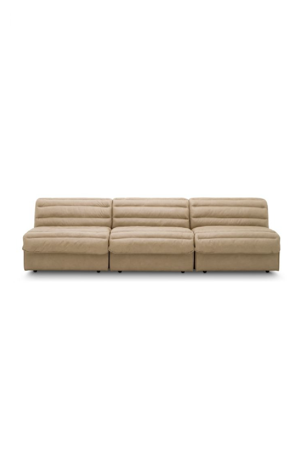 Taupe Leather Modular Sofa | Eichholtz Dunemore | Oroa.com