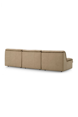 Taupe Leather Modular Sofa | Eichholtz Dunemore | Oroa.com