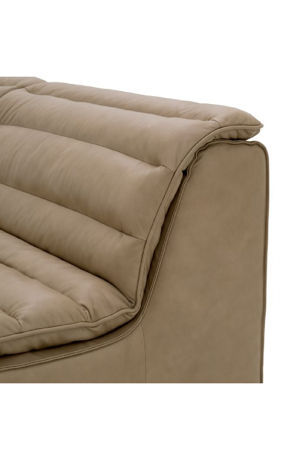 Taupe Leather Modular Sofa | Eichholtz Dunemore | Oroa.com