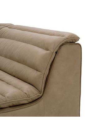Taupe Leather Modular Sofa | Eichholtz Dunemore | Oroa.com