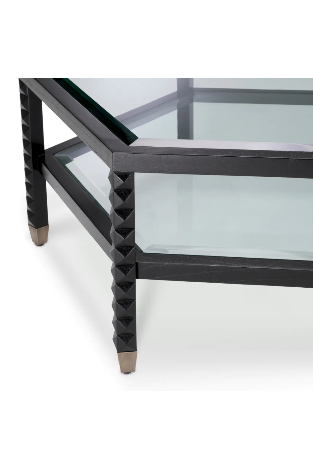 Black Hexagonal Coffee Table | Eichholtz Cornelius | Oroa.com