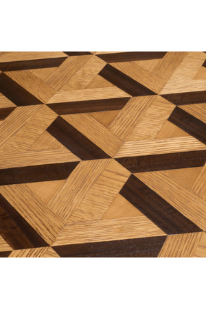 Oak Veneer Inlay Coffee Table | Eichholtz Rubicon | Oroa.com