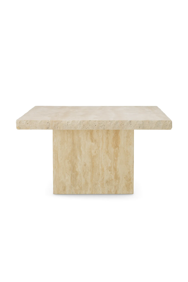 Square Travertine Coffee Table | Eichholtz Villeroy | Oroa.com