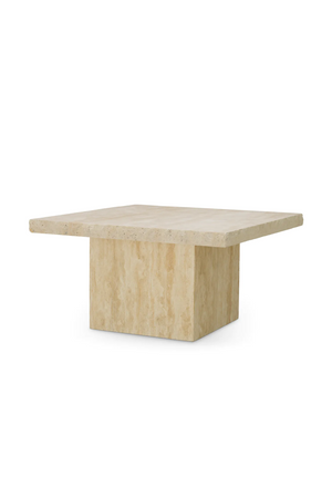 Square Travertine Coffee Table | Eichholtz Villeroy | Oroa.com